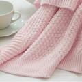 Solid Color Knitted Scarf / Throw for Winter